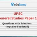 UPSC GS Paper-I (2022) B ANSWER KEY ALONG WITH EXPLANATION