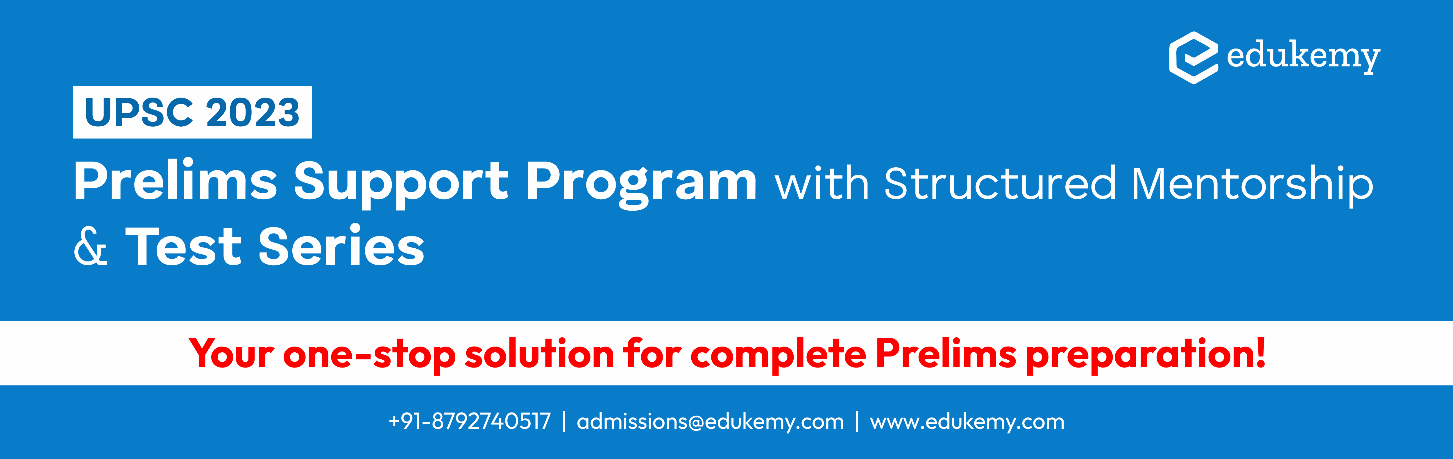 Prelims Support Program