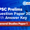 UPSC Prelims Question Paper 2018 with Answer Key – General Studies Paper 1