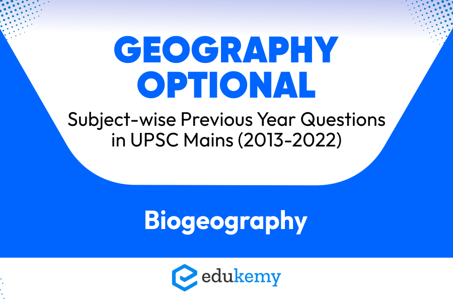 Geography Optional Biogeography