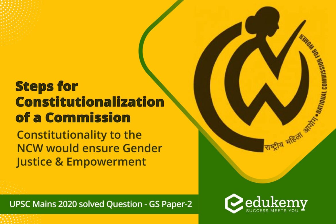 Constitutionalization of a commission Constitutionalization of a commission