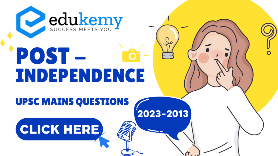 Post – Independence