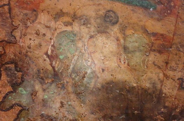 Painting found in Badami cave