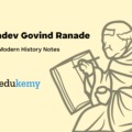 Mahadev Govind Ranade – Modern History Notes