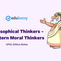 Philosophical Thinkers – Western Moral Thinkers