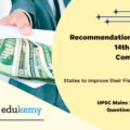 How have the recommendations of the 14th Finance Commission of India enabled the states to improve their fiscal position?