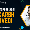 UPSC Toppers 2021 – Utkarsh Dwivedi Rank 5