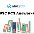 UPPSC PCS Answer Key