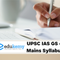 UPSC GS 4 Mains Syllabus