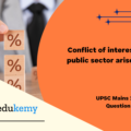 Conflict of interest in the public sector arises when 