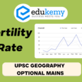 With a falling fertility rate and rising median age, how can India translate demographic dividend to economic dividend? – UPSC Geography Optional Mains – 2023