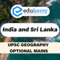 Examine the geopolitical impact of the bilateral relationship between India and Sri Lanka – UPSC Geography Optional Mains – 2023