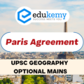 Discuss the green energy initiatives of India as a signatory nation to the Paris Agreement – UPSC Geography Optional Mains – 2023