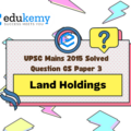 In view of the declining average size of land holdings in India which has made agriculture non–viable for a majority of farmers should contract farming and land leasing be promoted in agriculture? Critically evaluate the pros and cons. (150 Words 10 Marks)