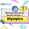 An athlete participates in Olympics for personal triumph and nation’s glory; victors are showered with cash incentives by various agencies, on their return. Discuss the merit of state sponsored talent hunt and its cultivation as against the rationale of a reward mechanism as encouragement. (12.5 marks, 200 words)