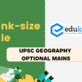 Discuss the concept of ‘Rank-size-Rule’ given by G K Zipf. Is this rule relevant in the Indian context? – UPSC Geography Optional Mains – 2022
