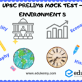 UPSC Prelims Mock Test – Environment 5