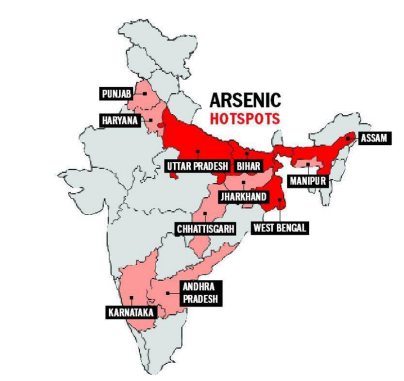 Ground Water Pollution Hotspots In INDIA
