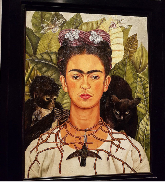 Frida Kahlo’s Self portrait