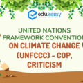 United Nations Framework Convention on Climate Change (UNFCCC) – COP, Criticism – UPSC Environment Notes