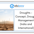 Droughts – Concept, Drought Management (India and International) – UPSC Environment Notes