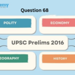 UPSC Prelims 2016 – Question 68