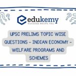 UPSC-Prelims-Topic-Wise-Questions-Indian-Economy-Welfare-Programs-and-Schemes