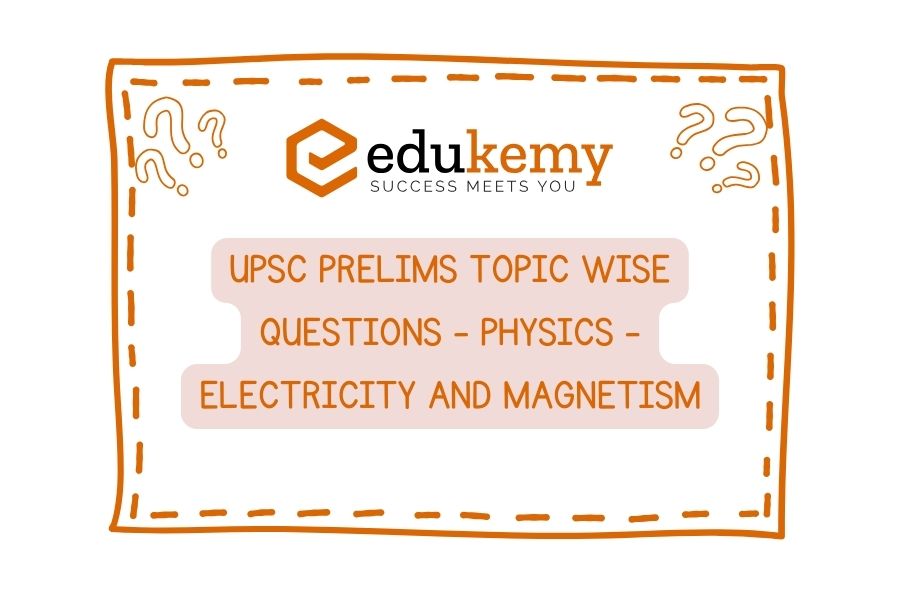 UPSC-Prelims-Topic-Wise-Questions-Physics-Electricity-and-Magnetism
