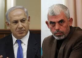 Leaders of Hamas and Prime Minister Benjamin Netanyahu