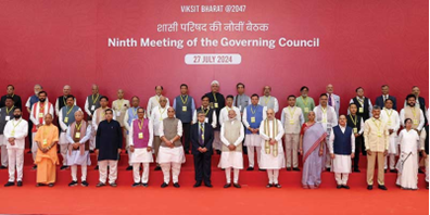 9th Governing Council Meeting of NITI Aayog 