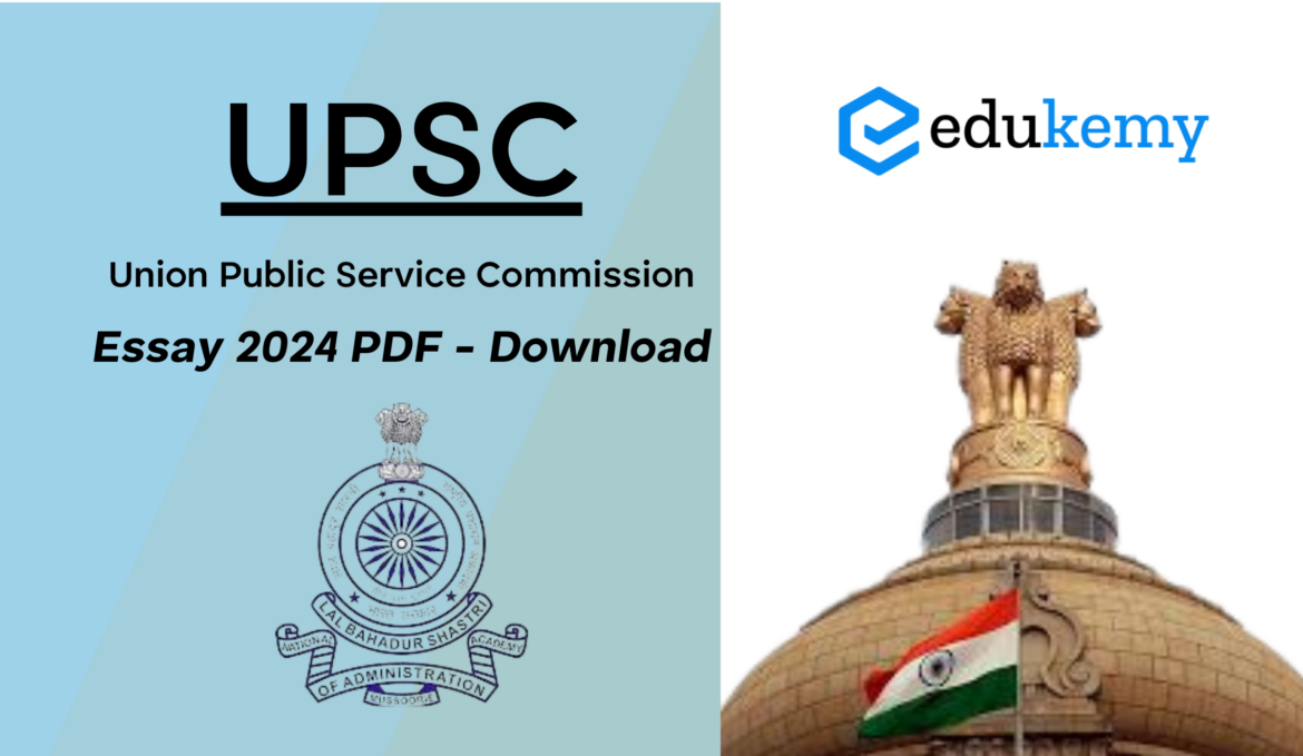 UPSC Essay Paper 2024